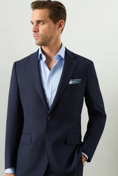 Shop new arrivals in clothing and save –  M.J. Bale - Stroud Suit Jacket - Navy