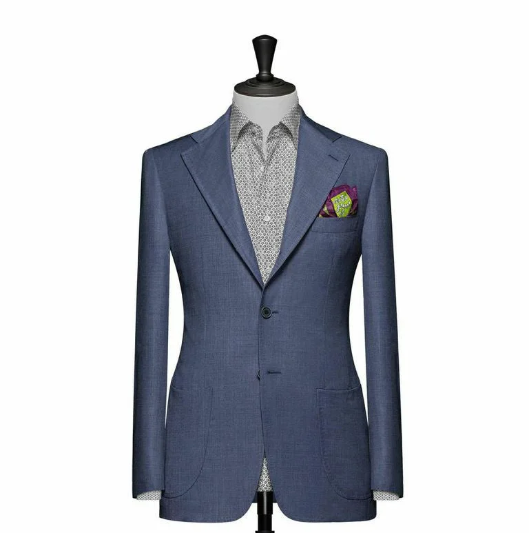 Seasonal fashion sale – Save on all your wardrobe essentials today! "The Clover" Solid Pale Blue Blazer Seasonal fashion sale – Save on all your wardrobe essentials today! "The Clover" Solid Pale Blue Blazer