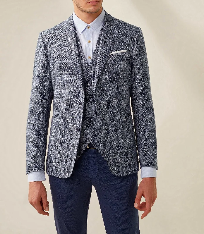 Shop men’s  clothing for all seasons – Save big today!  Veste casual bleu "Envie"