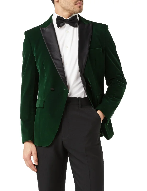 Save on men’s formal wear – perfect for your next event! WILLS - Green Soft Velvet Dinner Jacket Save on men’s formal wear – perfect for your next event! WILLS - Green Soft Velvet Dinner Jacket