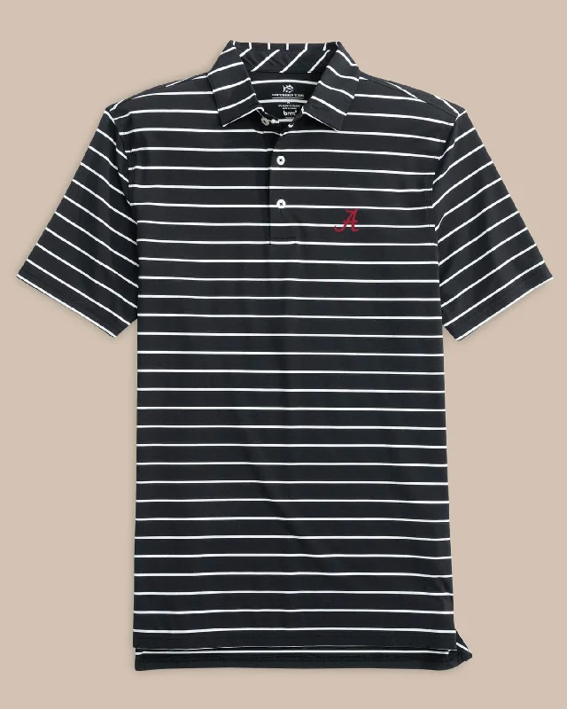 Limited-time discounts on clothing you’ll love Alabama Crimson Tide brrr°®eeze Desmond Stripe Polo Limited-time discounts on clothing you’ll love Alabama Crimson Tide brrr°®eeze Desmond Stripe Polo