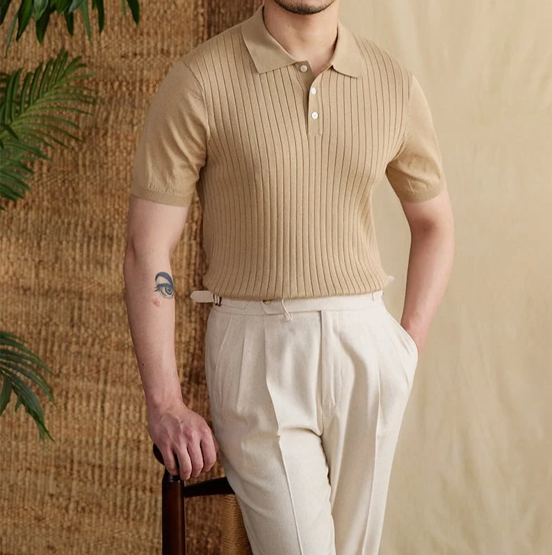 Shop men’s and women’s fashion at unbeatable prices today! Athens Ribbed Pleated Knit Polo Shirt Shop men’s and women’s fashion at unbeatable prices today! Athens Ribbed Pleated Knit Polo Shirt