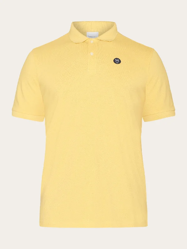 Exclusive offers on men’s wardrobe essentials – save more now!  Basic badge polo - Misted Yellow