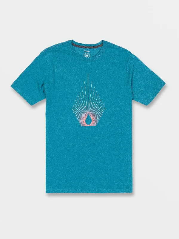 Seasonal sale  Blister Short Sleeve Tee - Ocean Teal Heather