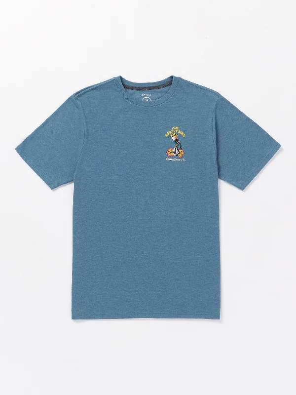 Look your best with exclusive savings on men’s fashion.  Boozey Bird Short Sleeve Tee - Stone Blue Heather
