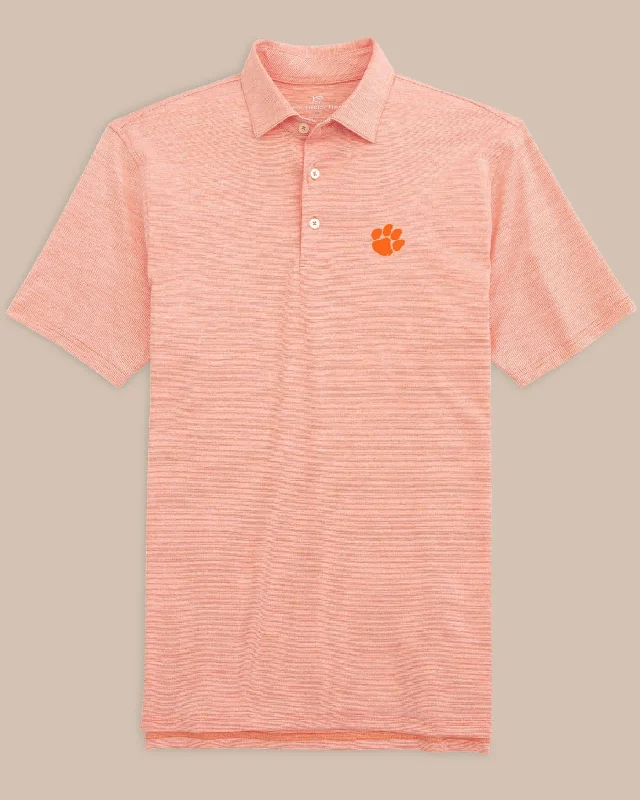 Hurry, the best deals on men’s fashion won’t last long! Clemson Tigers Driver Spacedye Polo Shirt Hurry, the best deals on men’s fashion won’t last long! Clemson Tigers Driver Spacedye Polo Shirt