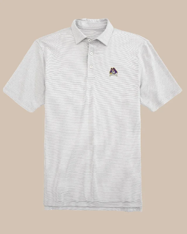 Save up to 60% on new arrivals in clothing – Shop now!  East Carolina Driver Spacedye Polo Shirt