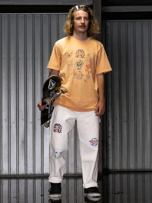Upgrade your wardrobe with stylish men's apparel – now on sale!  Featured Artist Sam Ryser Short Sleeve Tee - Flash Orange