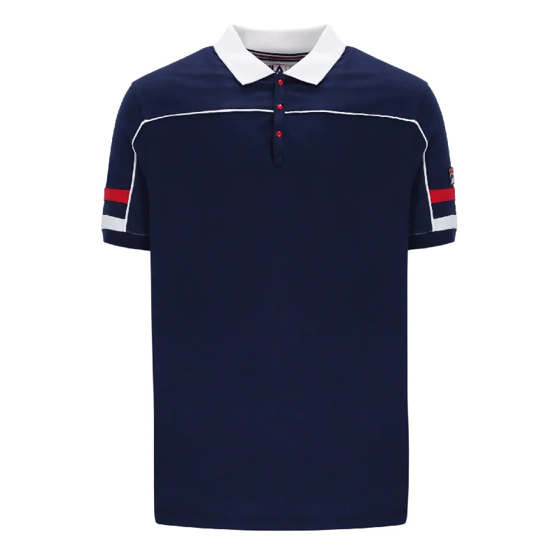 Shop our exclusive men’s fashion deals – limited time only! Fila Vintage Grandslam Polo Shirt Navy Shop our exclusive men’s fashion deals – limited time only! Fila Vintage Grandslam Polo Shirt Navy
