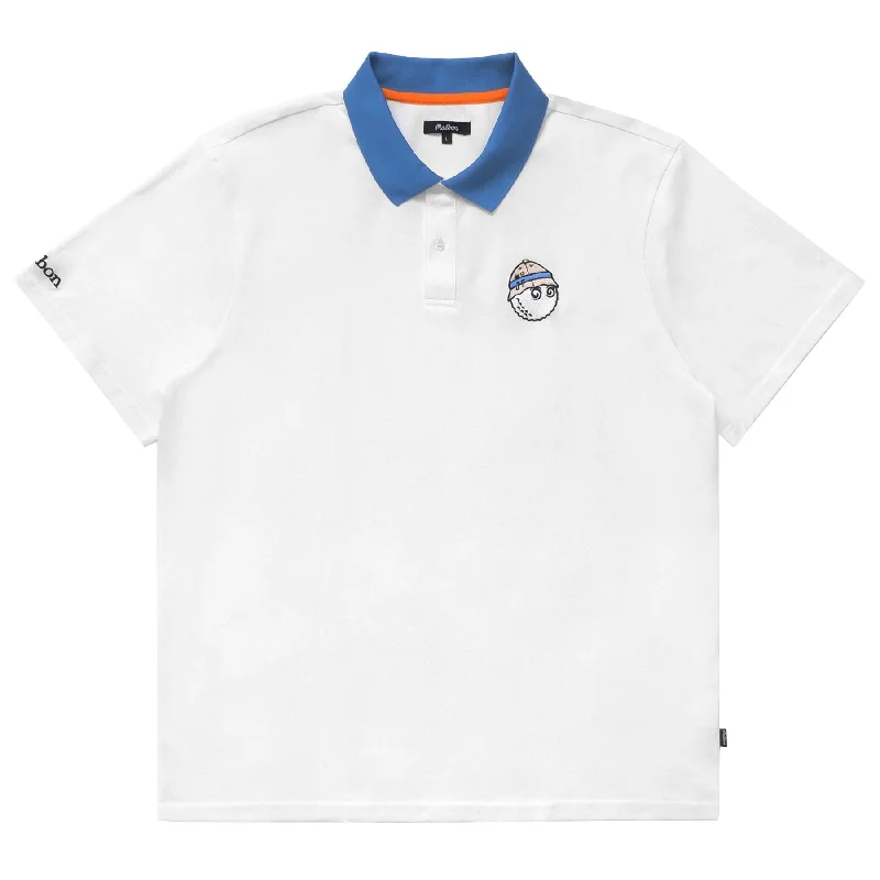 Shop affordable clothing – Limited-time only! Fishing Buckets Pique Polo White - W24 Shop affordable clothing – Limited-time only! Fishing Buckets Pique Polo White - W24