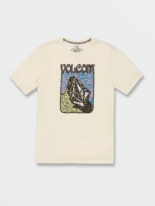Shop the latest men's clothing trends at a fraction of the price.  Farm to Yarn Submerged Short Sleeve Tee - Off White