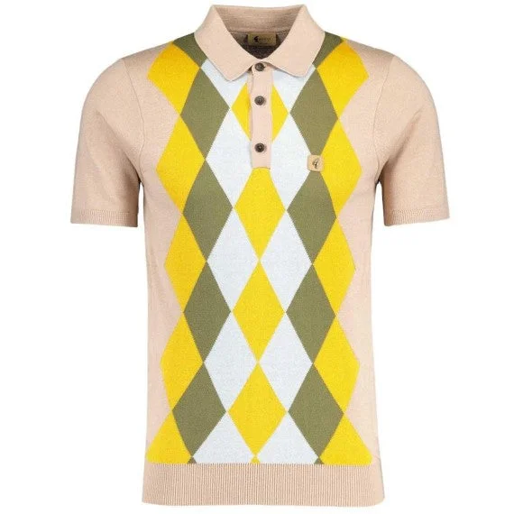 Shop affordable and stylish clothing – Limited-time discounts.  GABICCI PABLO KNIT POLO - V52GM02 - granola