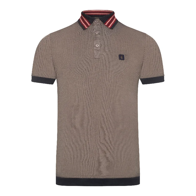 Refresh your wardrobe with the best deals on men's fashion.  Gabicci Vintage Somertown Polo Shirt Brown