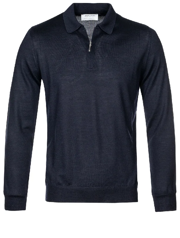 Get ready for the season with exclusive savings on trendy clothes.  Half-Zip Tennis Polo Navy