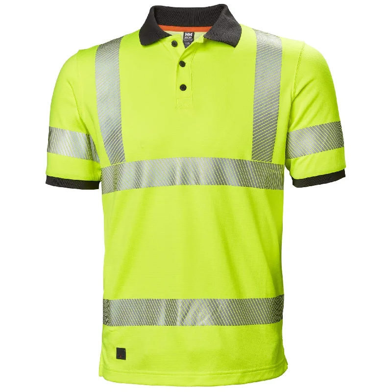 Exclusive discounts on all types of clothing – Shop now!  Helly Hansen Lifa Active Hi Vis Base Layer Polo Shirt - 75112