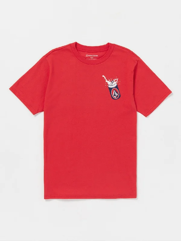 – Shop trendy clothing now.  Ice Cold Stoke Short Sleeve Tee - Ribbon Red