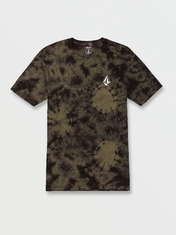 Shop seasonal clothing deals – Big savings on fashion essentials.  Iconic Stone Dye Short Sleeve Tee - Military