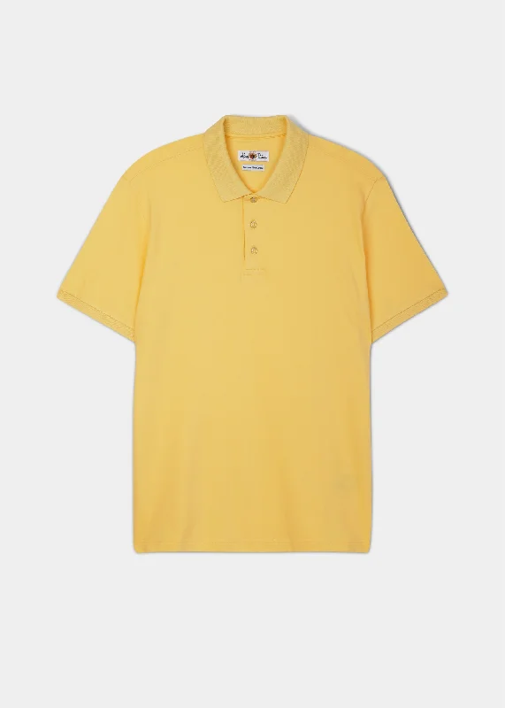 Shop the best clothing brands at amazing prices –   Lakeshore Pique Polo Shirt In Lemon