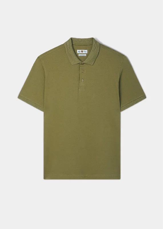 Clearance sale – shop men's clothing at discounted prices!  Lakeshore Pique Polo Shirt In Olive