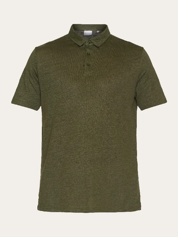 Shop the latest seasonal clothing sale – Big savings on stylish outfits. Linen polo - Forrest Night Shop the latest seasonal clothing sale – Big savings on stylish outfits. Linen polo - Forrest Night