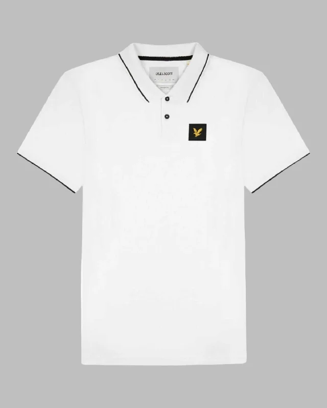 Get stylish outfits for every occasion – Shop now and save!  Lyle and Scott CASUALS Tipped Polo Shirt White