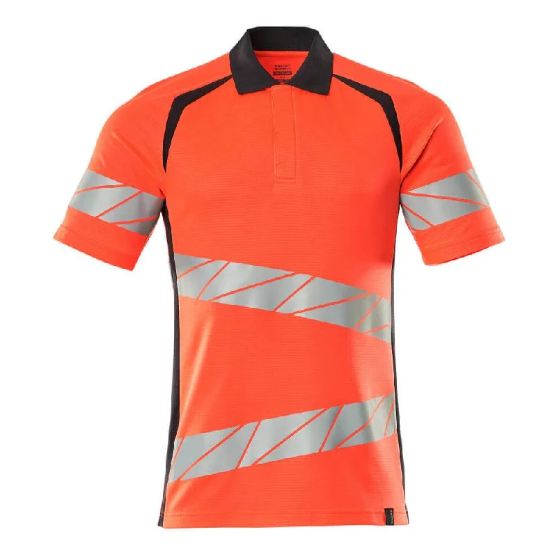 Hi-Vis Red/Dark Navy Blue