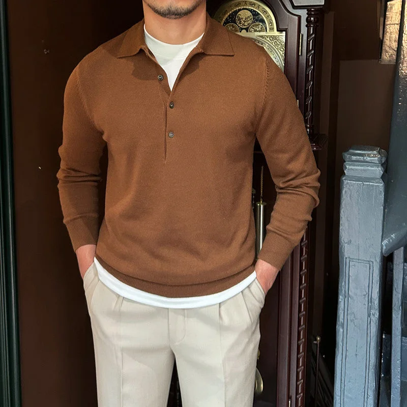 Get ready for your next season with amazing savings on all clothing. Maurizio Long Sleeve Knitted Collar Polo Get ready for your next season with amazing savings on all clothing. Maurizio Long Sleeve Knitted Collar Polo