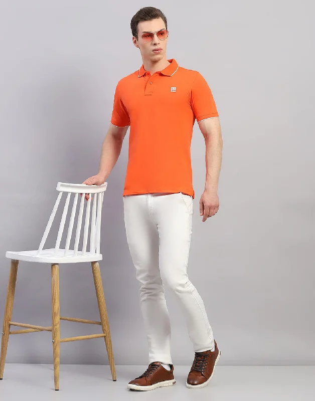 Best deals on men’s clothing – Sale ends soon, shop today! Men Orange Solid Polo Collar Half Sleeve T-Shirt Best deals on men’s clothing – Sale ends soon, shop today! Men Orange Solid Polo Collar Half Sleeve T-Shirt