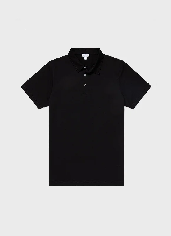 Save on trendy clothing for every season –Shoppers get exclusive deals.  Men's Jersey Classic Polo Shirt in Black