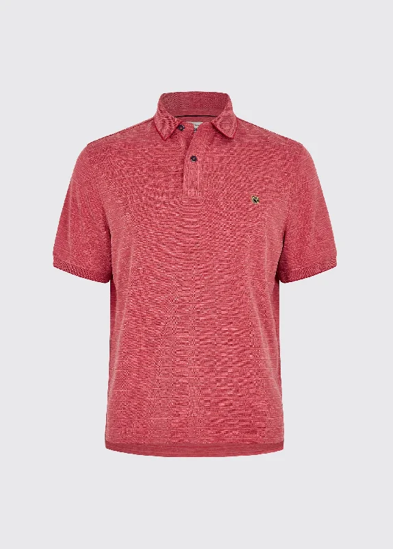 Save on men’s formal wear – perfect for your next event!  Moorings polo shirt - Nantuck Red