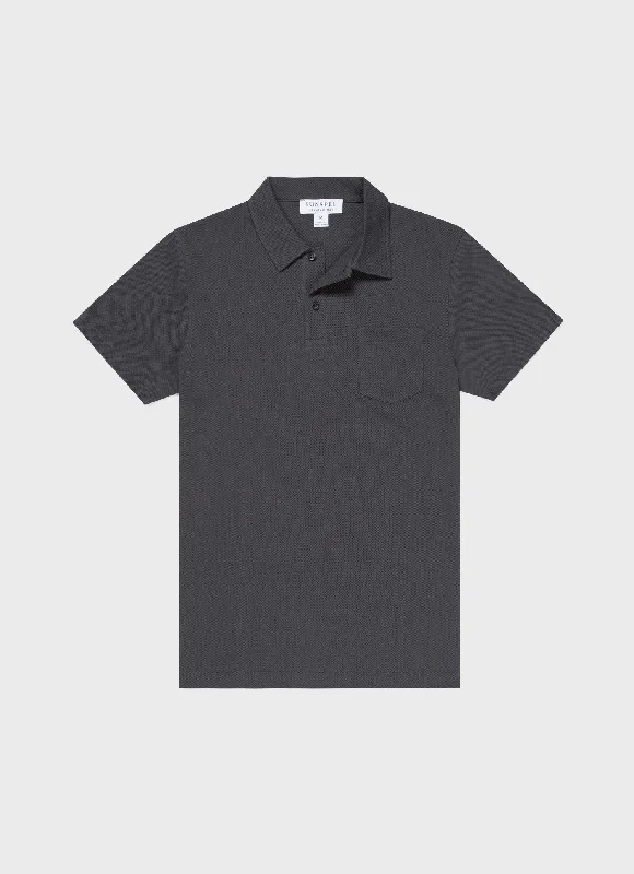 Flash sale: Save big on men's clothing this weekend!  Men's Riviera Polo Shirt in Charcoal