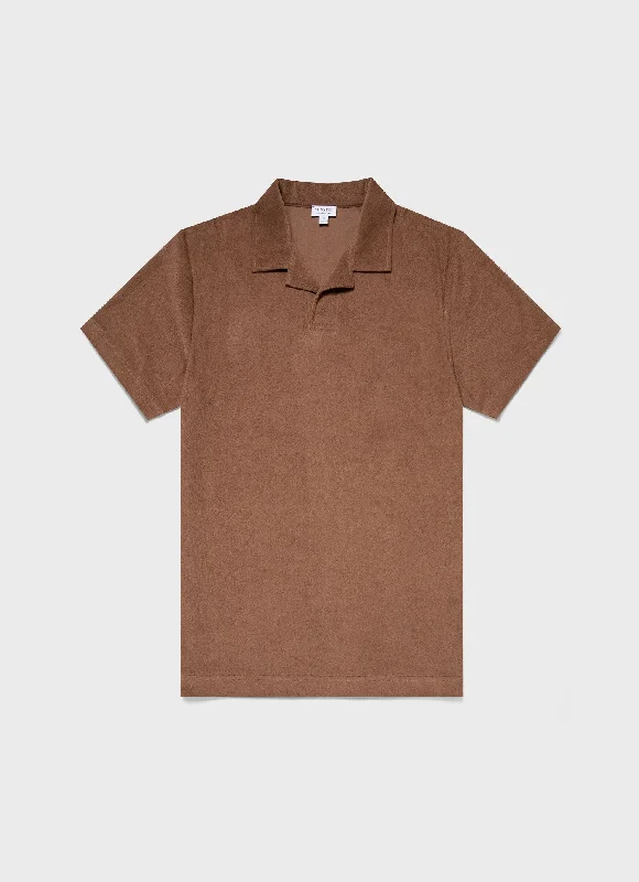 Shop the ultimate men’s clothing sale – incredible prices on your favorite styles. Men's Towelling Polo Shirt in Dark Sand Shop the ultimate men’s clothing sale – incredible prices on your favorite styles. Men's Towelling Polo Shirt in Dark Sand