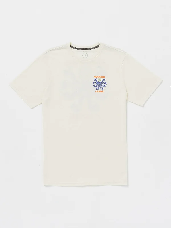 Shop the best clothing sales of the year!  Octoparty Short Sleeve Tee - Off White Heather