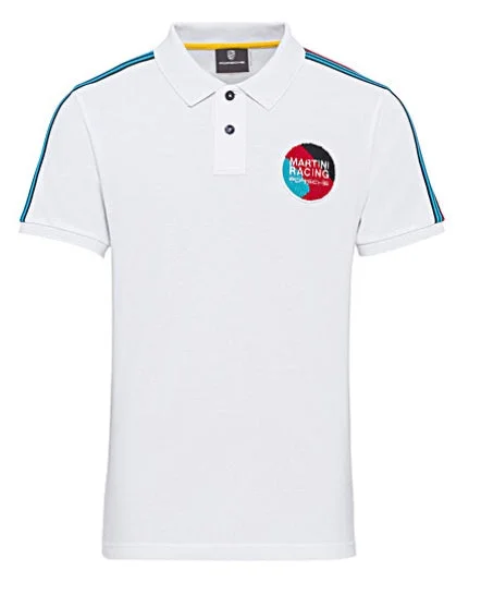 Clearance sale – shop men's clothing at discounted prices!  Porsche Men's Polo Shirt - Martini Racing