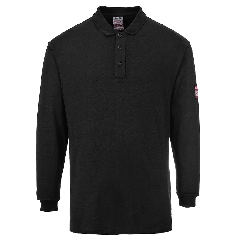 Shop men’s clothing now and enjoy amazing savings. Portwest FR10 Flame Resistant Anti-Static Long Sleeve Polo Shirt Shop men’s clothing now and enjoy amazing savings. Portwest FR10 Flame Resistant Anti-Static Long Sleeve Polo Shirt