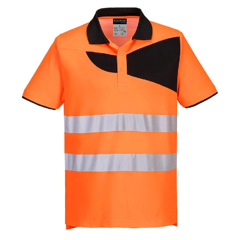 Shop the best fashion at unbeatable prices – Limited time only.  Portwest PW212 PW2 Hi-Vis Polo Shirt Short Sleeve