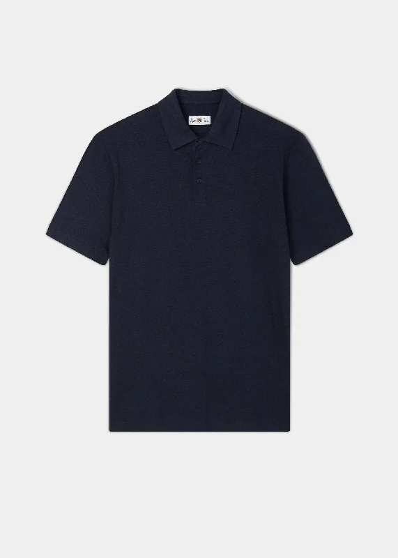 Exclusive clothing deals for  customers – Shop today!  Rendham Cotton Linen Shirt In Navy