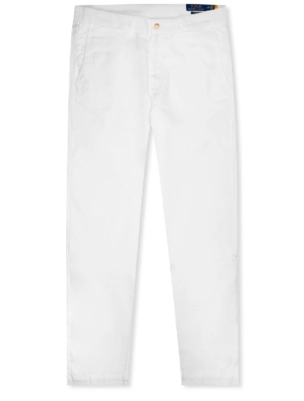 Huge savings on popular clothing styles –  Linen Cotton Trousers White