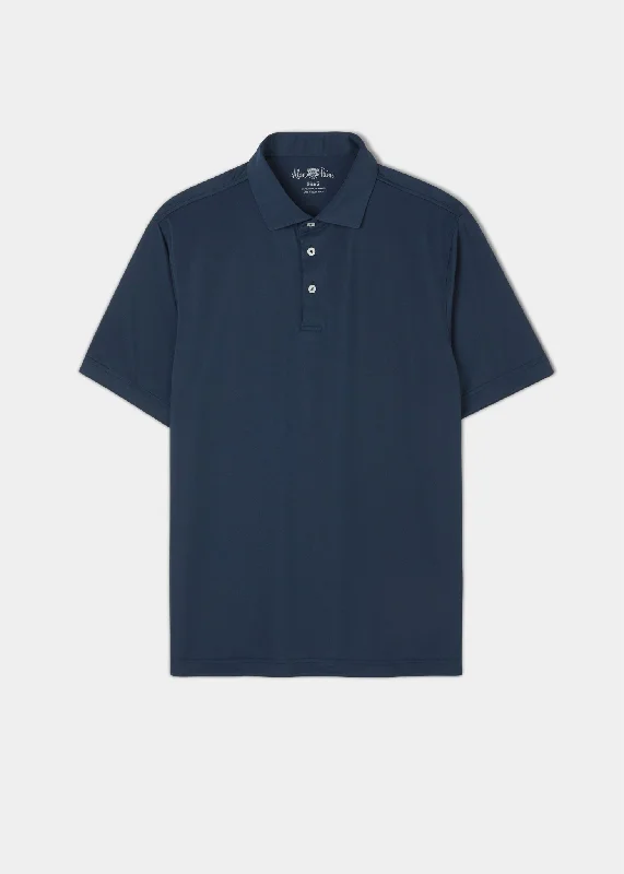 Men’s fashion sale – new deals added every day!  Rockbourne Performance Polo in Navy - Sports Fit