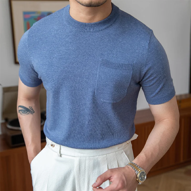 Look sharp without breaking the bank – men’s clothing sale now! Rome Knitted Linen Blend T-Shirt Look sharp without breaking the bank – men’s clothing sale now! Rome Knitted Linen Blend T-Shirt
