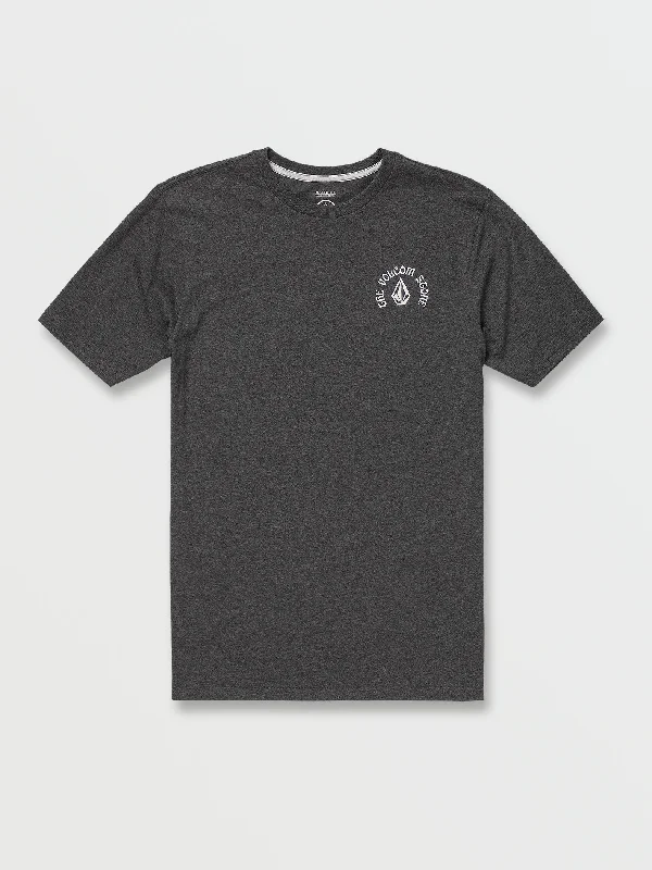 Shop the latest clothing deals – Huge discounts on fashion essentials!  Stone Trippin Short Sleeve Tee - Dark Black Heather