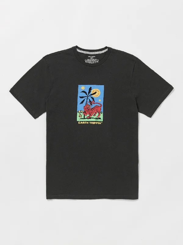 Big discounts on men’s wear – Shop now and save!  Tarot Tiger Fty Short Sleeve Tee - Stealth