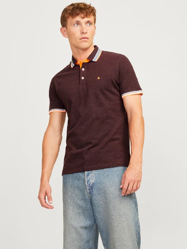Shop clothing essentials at a fraction of the price –  Plain Polo in Wine