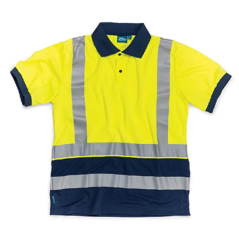 Get trendy clothes for less – Big savings on fashion basics!  Tough Grit Hi-Vis Quick Dry UV Protective 2-Tone Polo Shirt