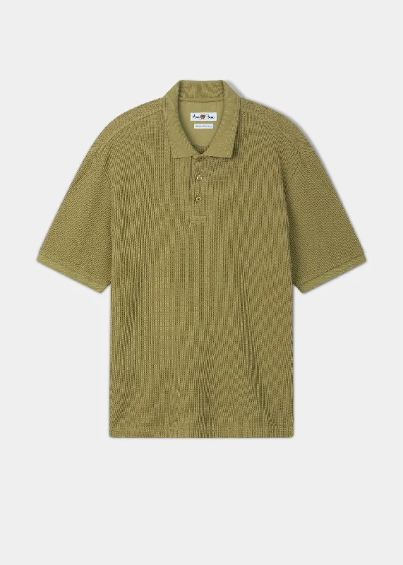 Shop the hottest fashion trends for less – deals you can’t miss. Whitwell Short Sleeve Waffle Stitch Polo In Olive Shop the hottest fashion trends for less – deals you can’t miss. Whitwell Short Sleeve Waffle Stitch Polo In Olive