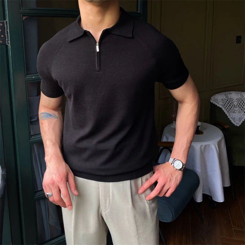 Shop new arrivals in clothing and save up to 60% off select items. Zipped Knit Polo Collar Shop new arrivals in clothing and save up to 60% off select items. Zipped Knit Polo Collar