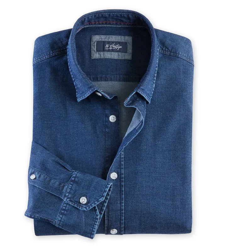 Men’s clothing at unbeatable prices – shop the sale today!  34 Heritage Denim Shirt