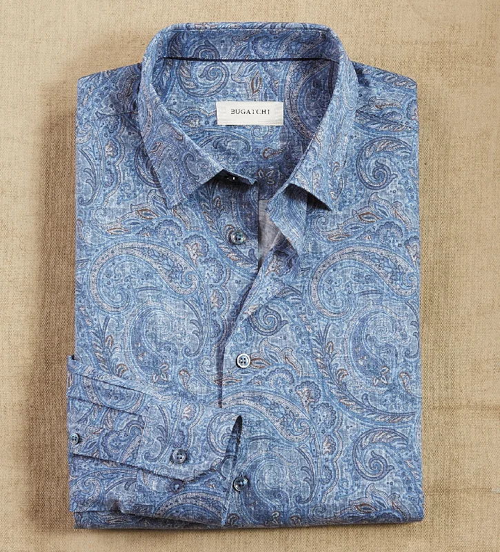 Shop now and enjoy massive savings on stylish clothing for all seasons. Bugatchi Paisley Shirt Shop now and enjoy massive savings on stylish clothing for all seasons. Bugatchi Paisley Shirt