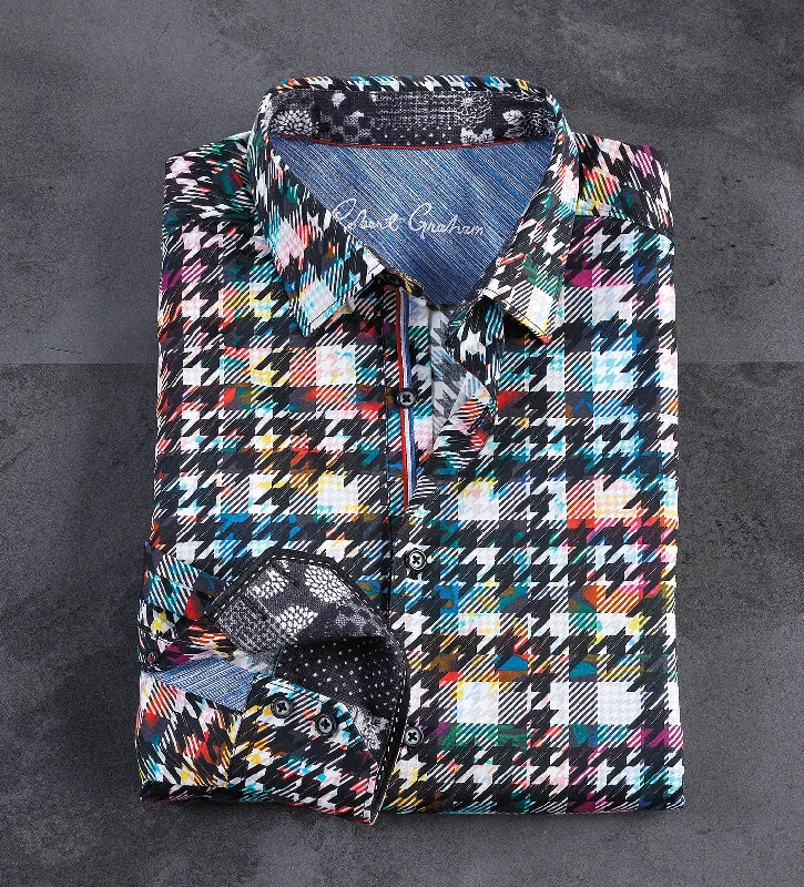 Flash deals on men’s clothing – Grab yours today! Robert Graham Algiers Houndstooth Shirt Flash deals on men’s clothing – Grab yours today! Robert Graham Algiers Houndstooth Shirt