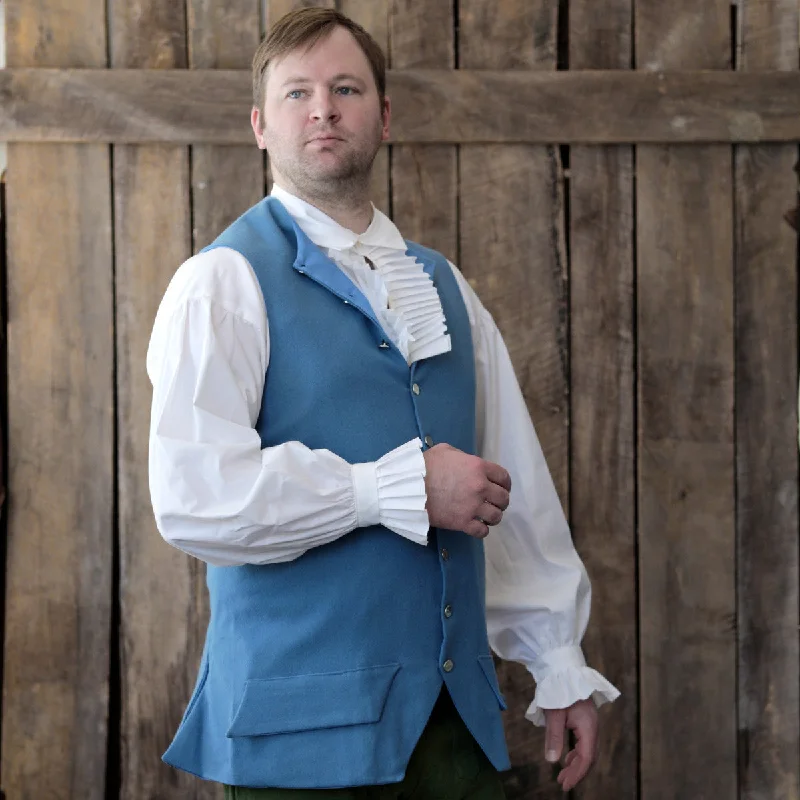Shop new arrivals in clothing and save –  18th Century Shirt with Ruffles